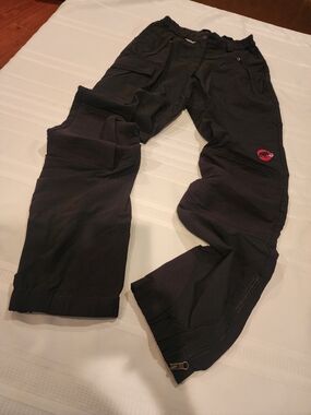Mammut Men's Black Outdoor Softshell Pants